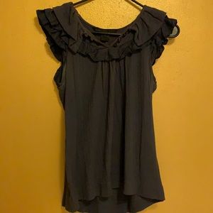 Marc by marc jacobs navy blue cotton top